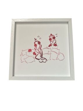 White Framed The Amazing Digital Circus Fanart